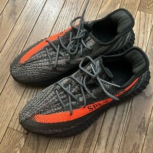 New SPLY-350 Yeezy men's gray orange